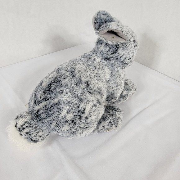 Kids of America Corp Bunny 10" Rabbit Soft Plush Gray White Stuffed Animal 2011 - Picture 5 of 9